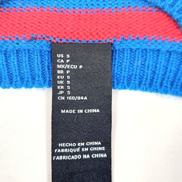 Disney x Forever 21 Donald Duck Striped Crew Neck Sweater - Picture 8 of 12